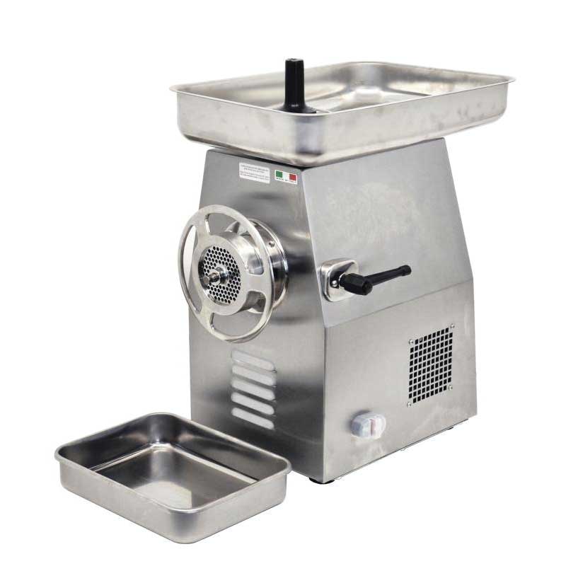 #32 Stainless Steel Meat Grinder with 2.75" Throat Opening - 220v, 3 hp/2.2 kw