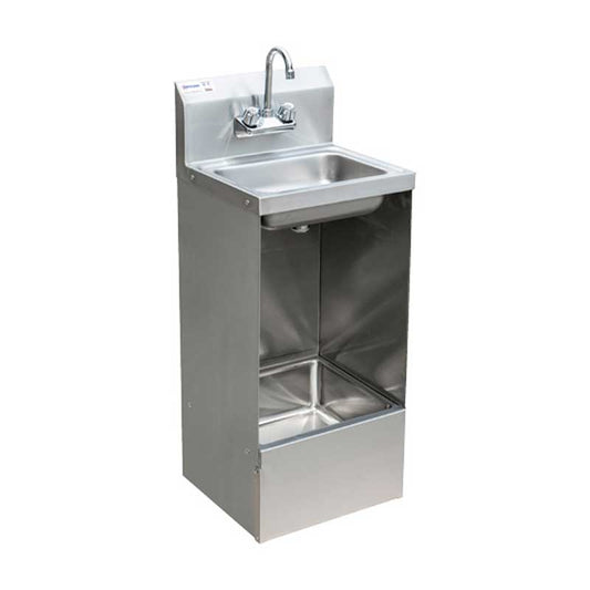 17" Hand Sink & Floor Mop Sink Combination